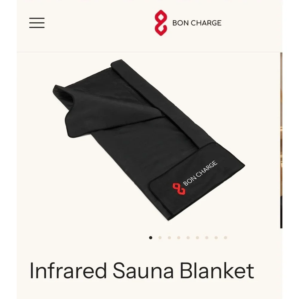 Bon Charge Personal Infrared Sauna Blanket Far Heat Therapy Detox Relax Sweat